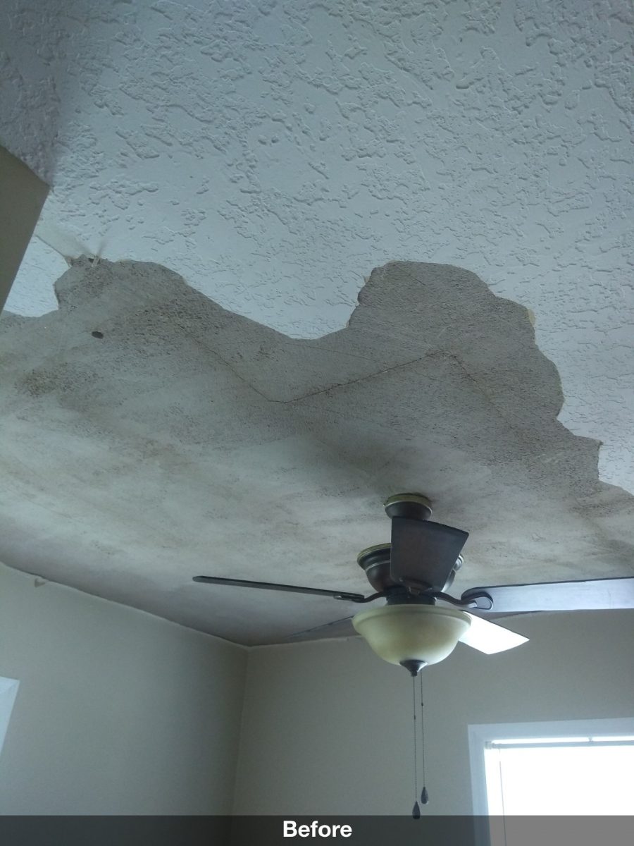 Ceiling before repair and renovation Preview Image 1