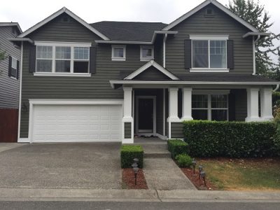 Exterior house painting by CertaPro painters in Redmond, WA