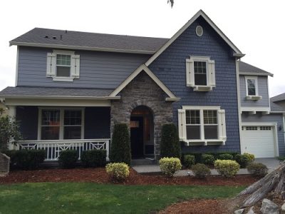 Exterior painting by CertaPro house painters in Redmond, WA