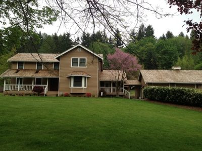 Exterior painting by CertaPro house painters in Woodinville, WA