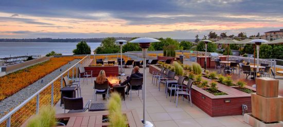 rooftop restaurant on the eastside, wa