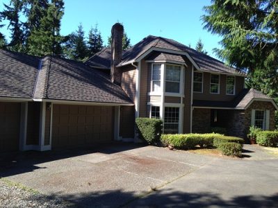 Exterior house painting by CertaPro painters in Woodinville, WA