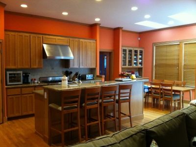 Interior painting by CertaPro house painters in Redmond, WA