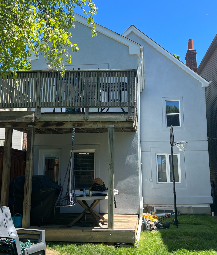 Exterior Painting in Leslieville After
