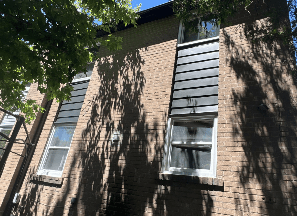 Brick and Siding Painting in Scarborough – Side After