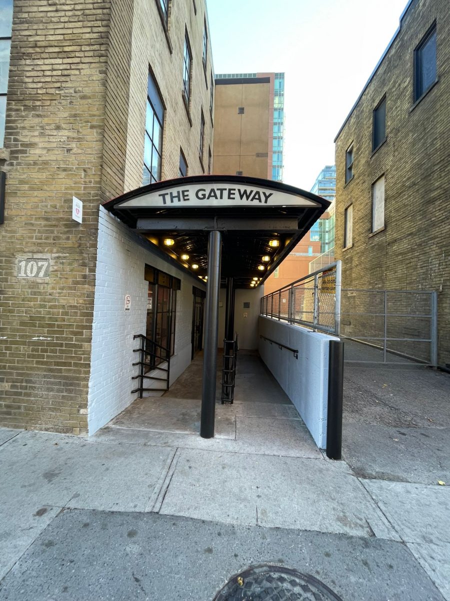 sidewalk view of storefront entrance after cleaning and updating paint Preview Image 2