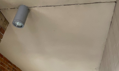 Hallway & Ceiling | Before