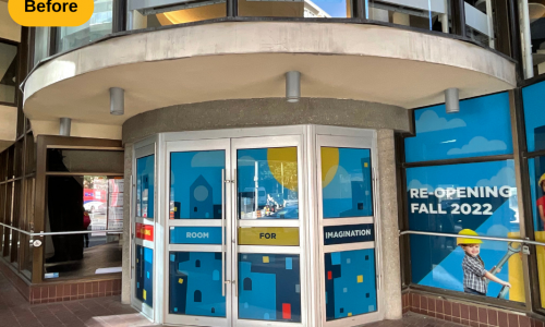 Entrance Awning | Before