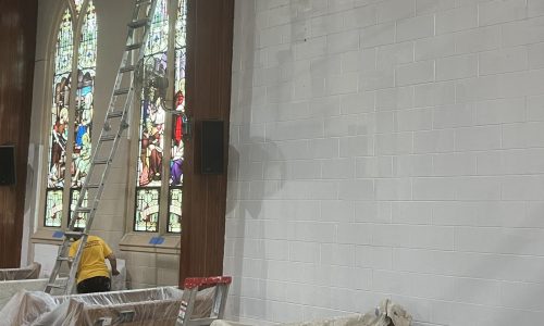 Interior Walls – In Progress