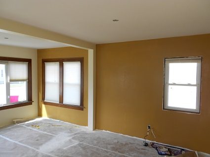 Interior house painting by CertaPro painters in East Central Wisconsin