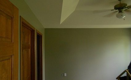 Dark Green Interior Room Painting