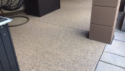 Polyurea floor coating