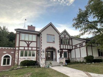 Wood Trim & Gazebo Staining Project