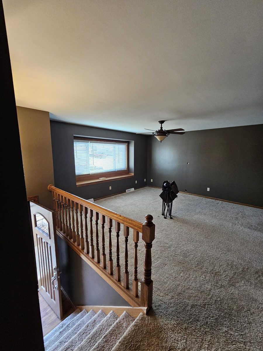house interior with dark painted walls Preview Image 1