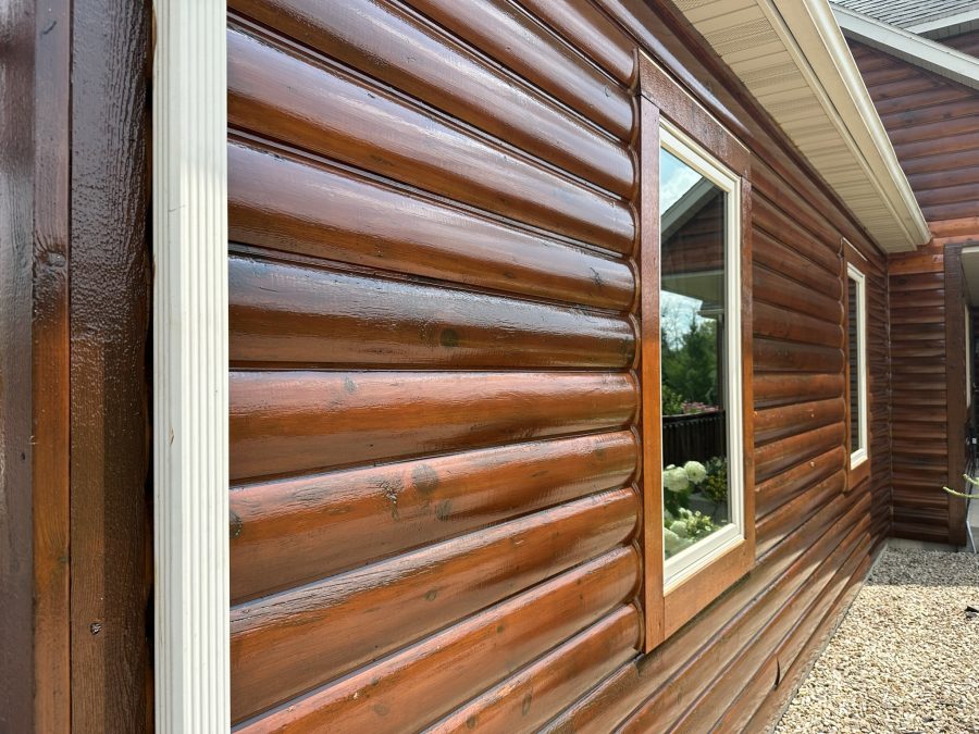 Log Home Staining Preview Image 2