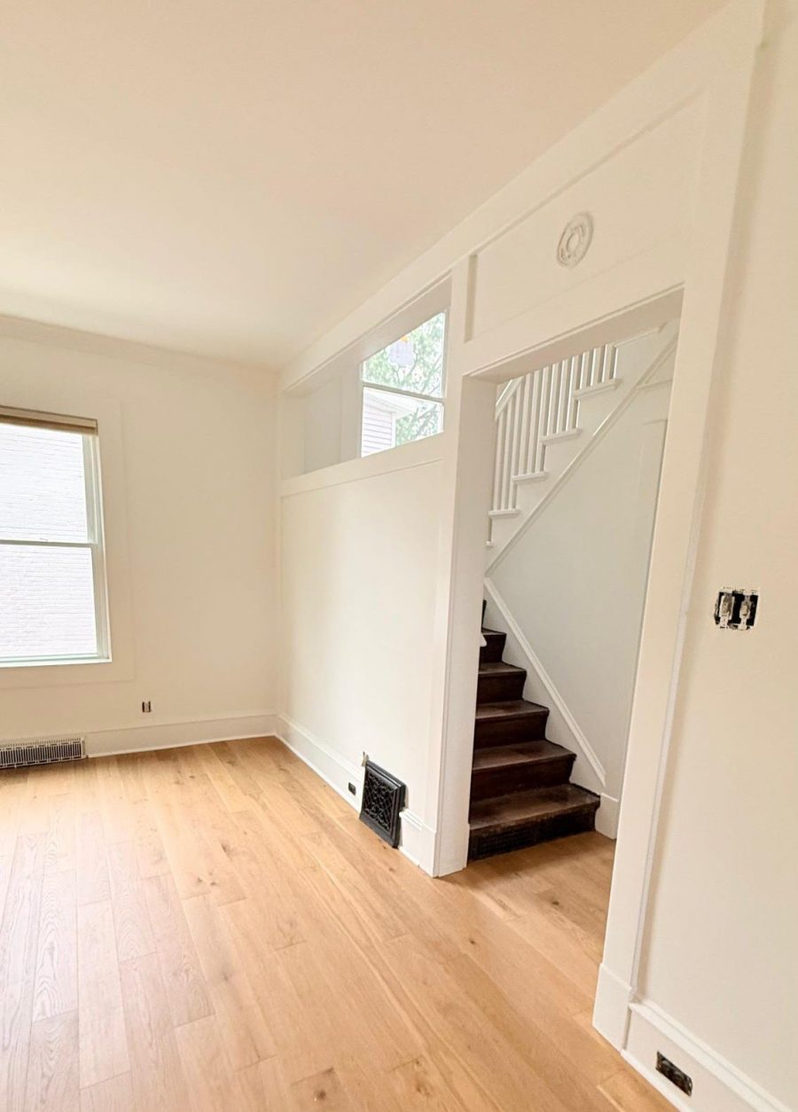 painted home interior room with wood floors Preview Image 5