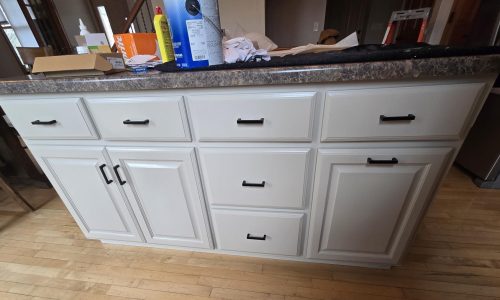 Cabinets Repainted