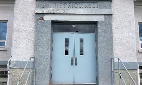 Entrance Before Painting