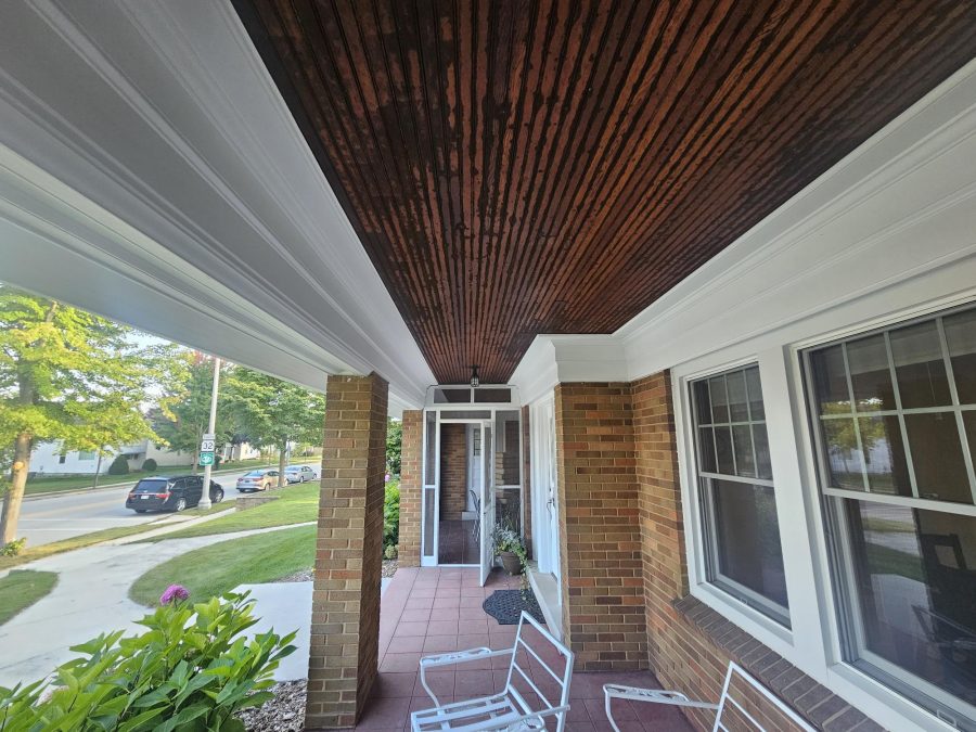 covered porch with white painted trim Preview Image 2