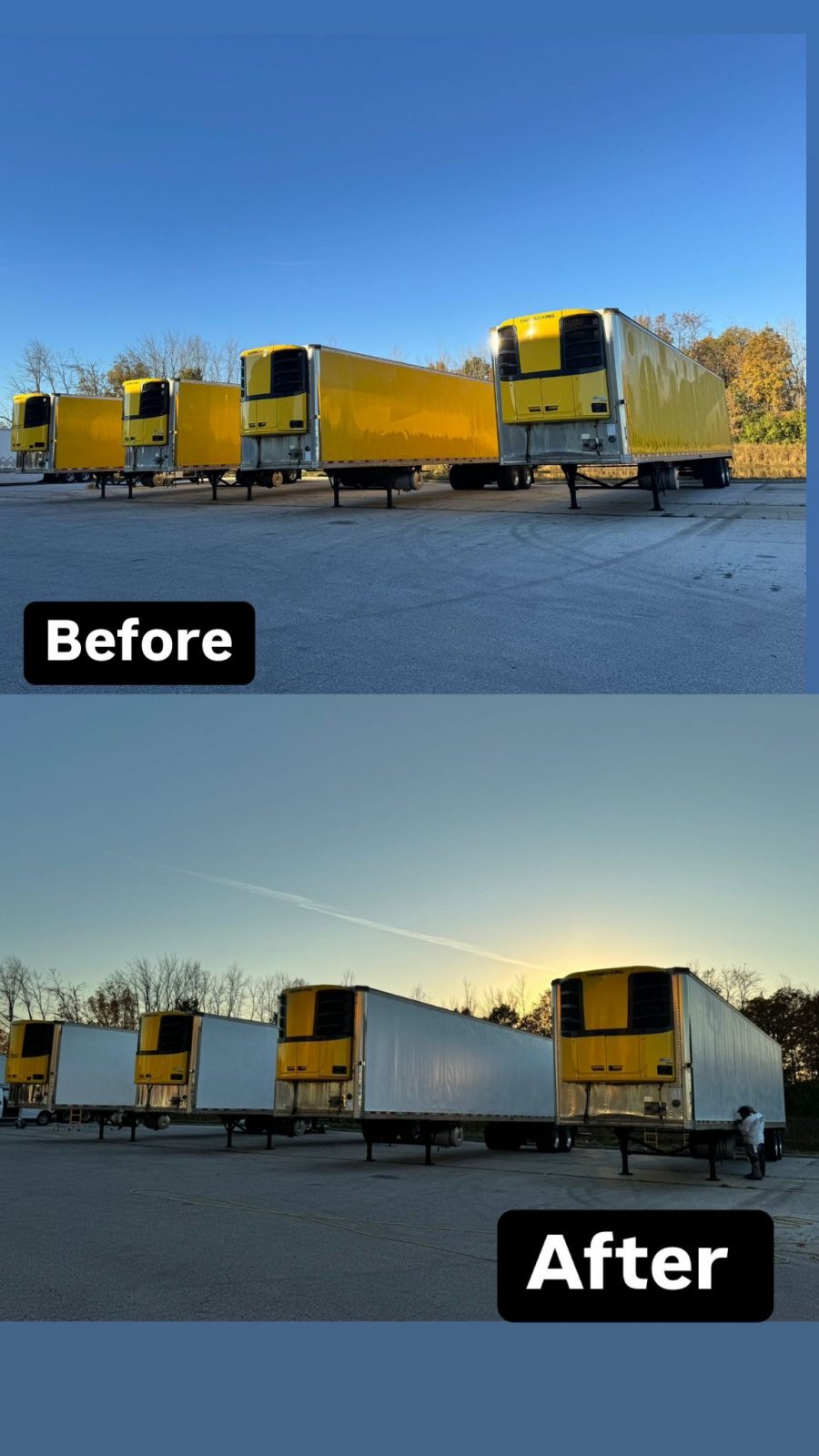 Semi-Trailer (Before & After) Preview Image 4