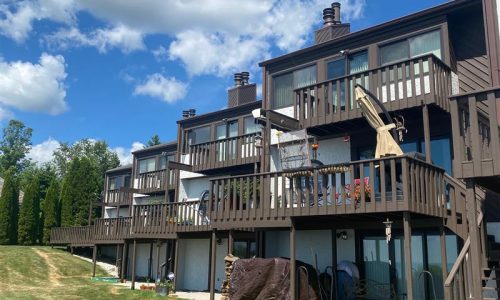 Deck Painting in Condo