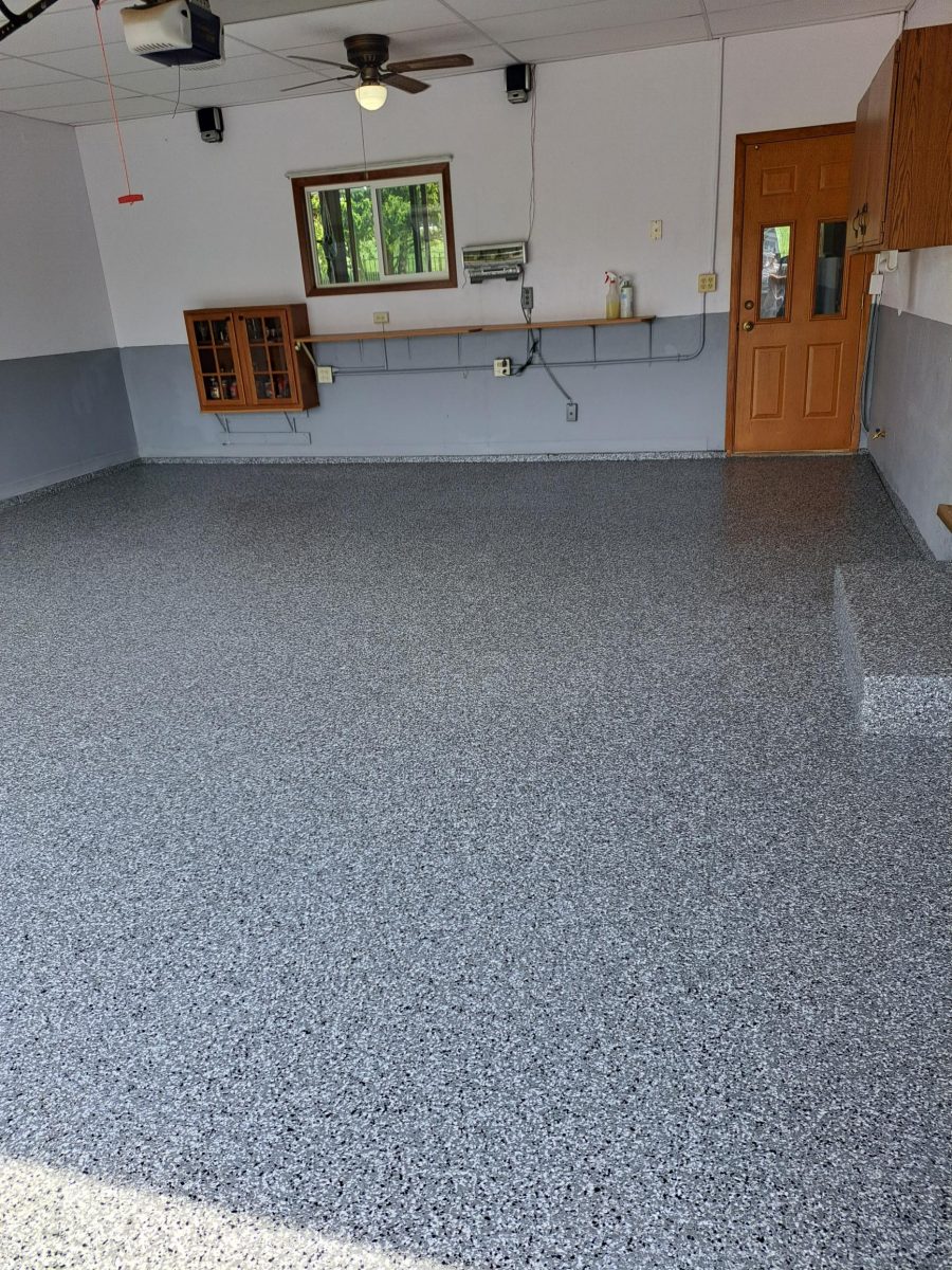 Polyurea Floor Restoration after