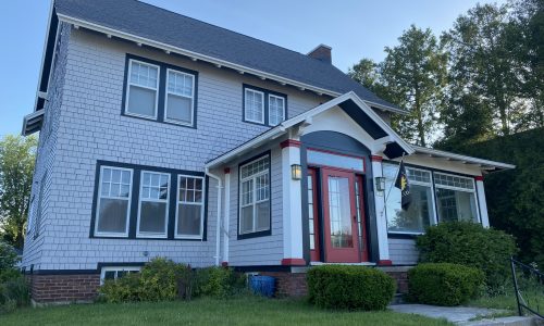 Cedar Shake Siding Painting