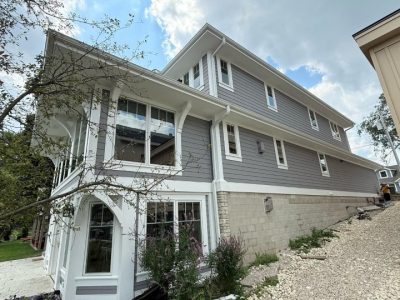 home exterior siding and trim repaint