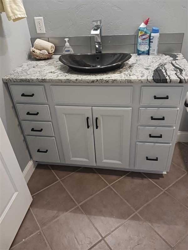 Bathroom Cabinet Painting Project in East Central Wisconsin Preview Image 1