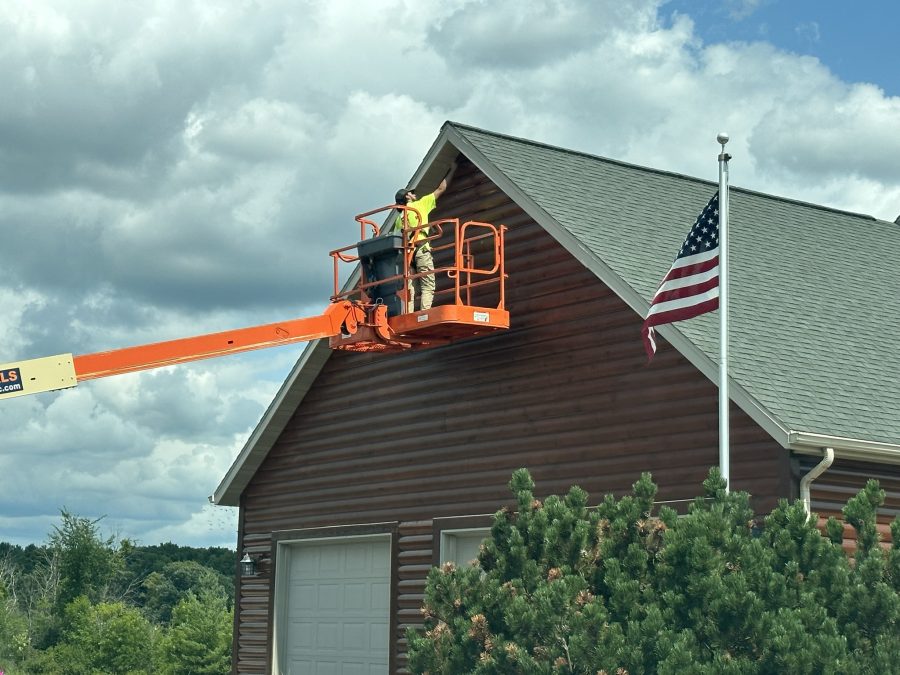 Log Home Staining Preview Image 3