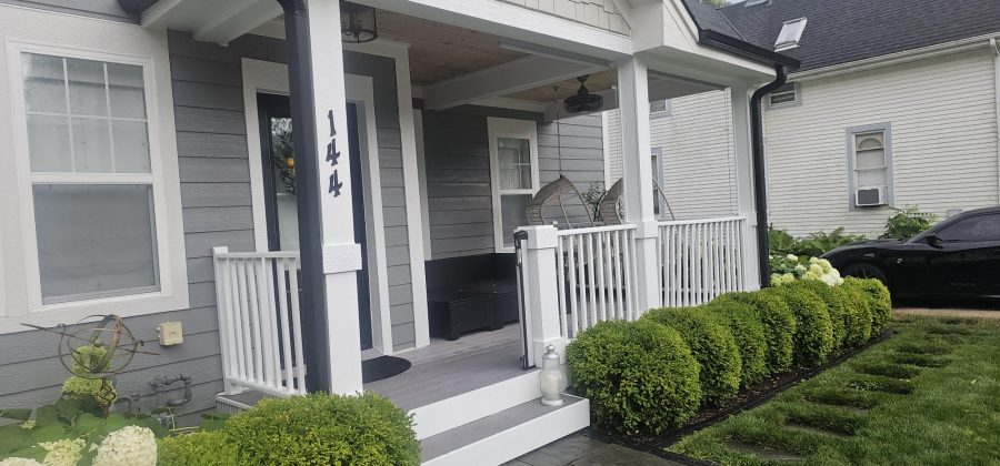 Trim Painting Project in Elkhart