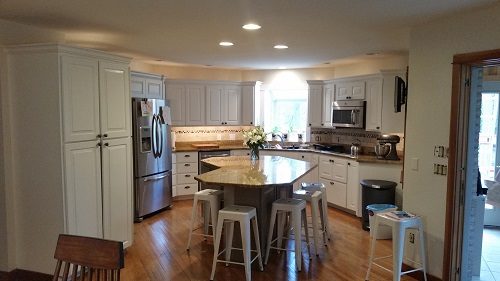 Interior house painting by CertaPro painters in East Central Wisconsin