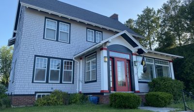 Cedar Shake Siding Painting