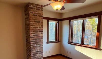 empty painted interior room