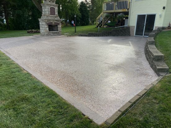 concrete staining services