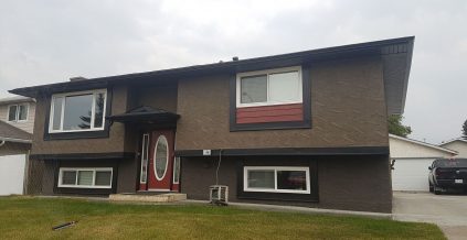 Exterior house painting by CertaPro house Painters in North Edmonton, ...