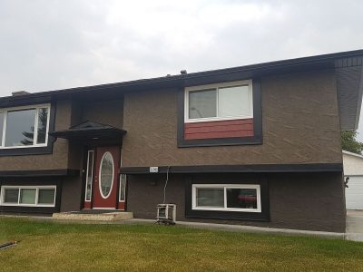 Exterior house painting by CertaPro house Painters in North Edmonton, AB