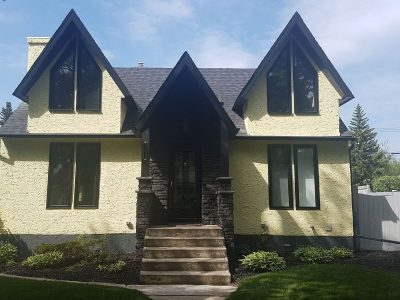 Exterior house painting by CertaPro painters in North Edmonton, AB