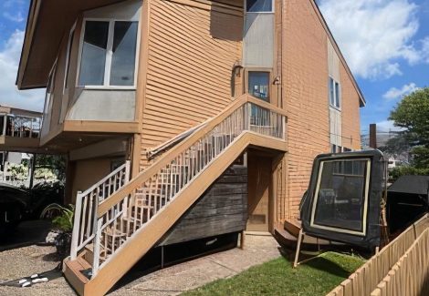 exterior after painting