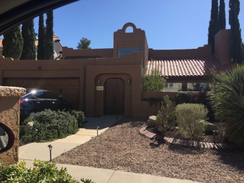 Exterior house painting by CertaPro painters in El Paso, TX