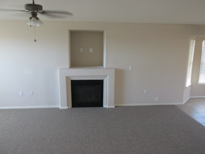 Interior living room painting by CertaPro house painters in El Paso, TX