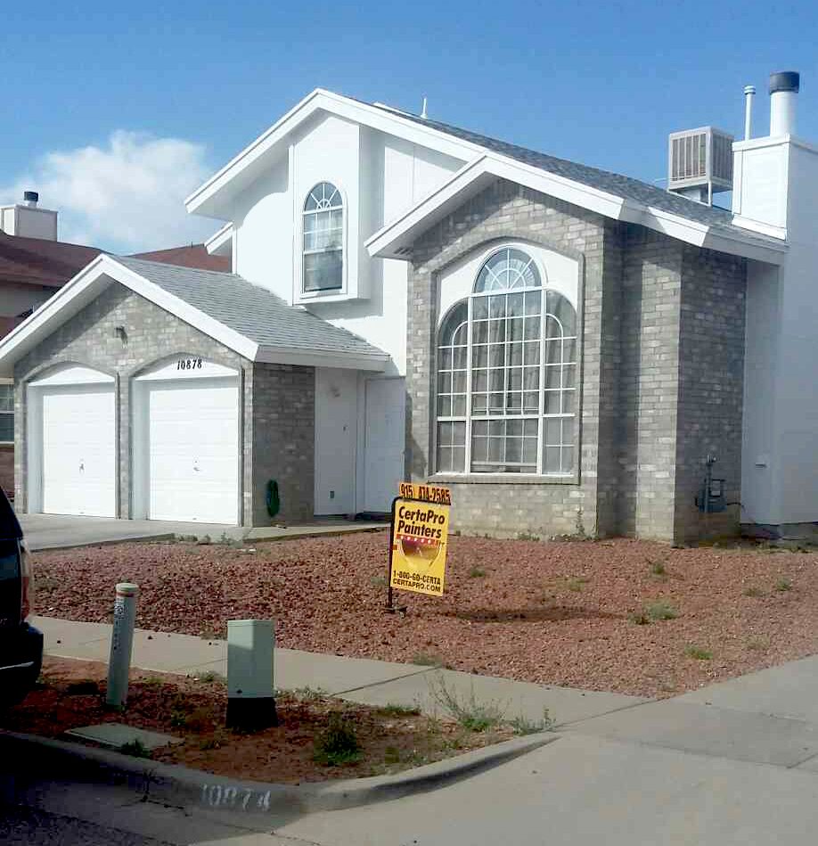 Brick Painters El Paso, TX CertaPro Painters® of ElPaso