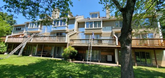 New Siding for Town Homes