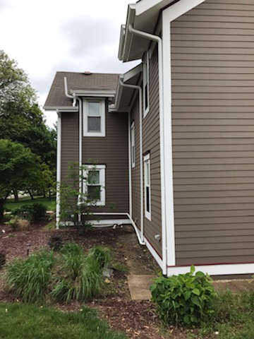 painting project in Roselle, Illinois