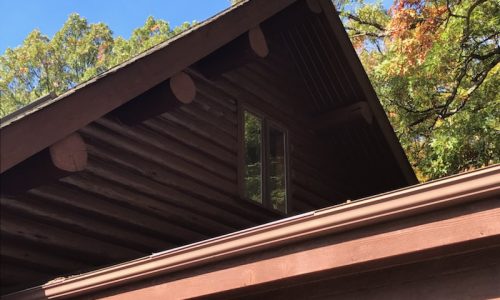 Residential Exterior Wood Staining