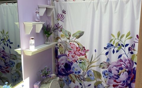 Lavender Bathroom Painting