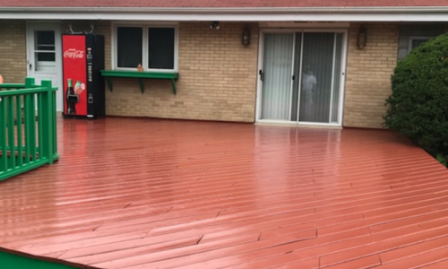 Residential Deck Painting