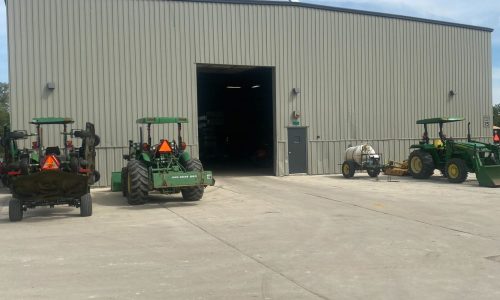 Industrial Exterior Painting Entrance