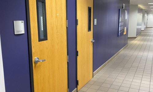 School Hallway & Trim Painting