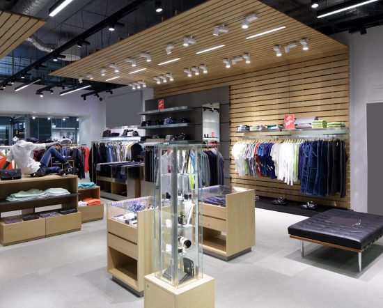 retail store interior painting services